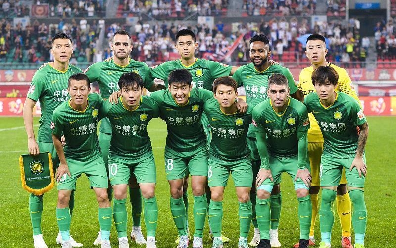 国安战胜广州富力，排名中超积分榜前列