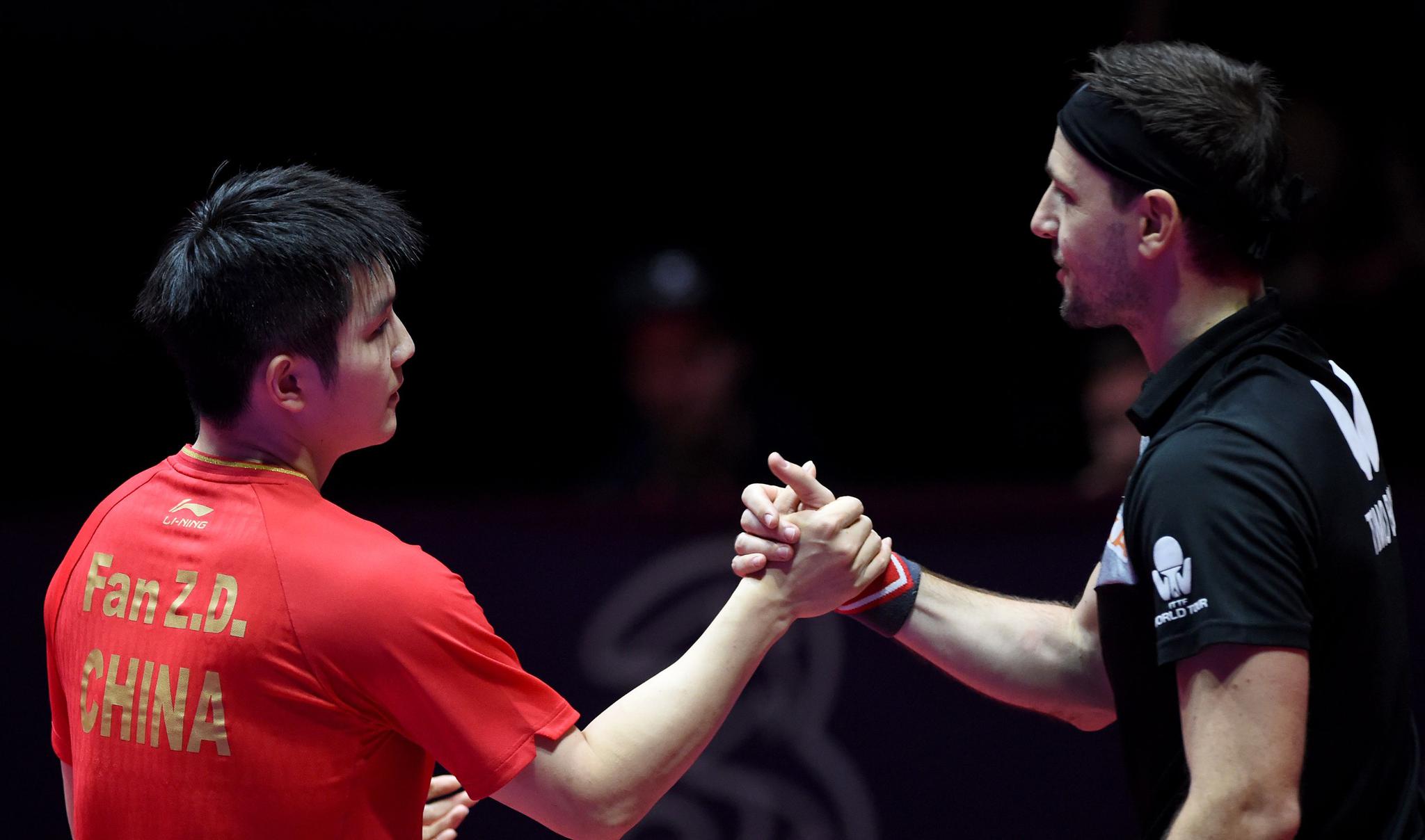 奥地利乒乓球队碾压比利时乒乓球队，王皓完成帽子戏法的简单介绍